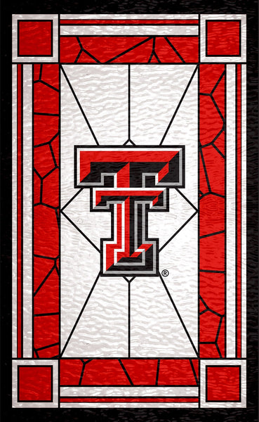 Texas Tech Red Raiders 1017-Stained Glass