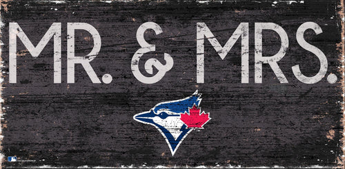Toronto Blue Jays 0732-Mr. and Mrs. 6x12