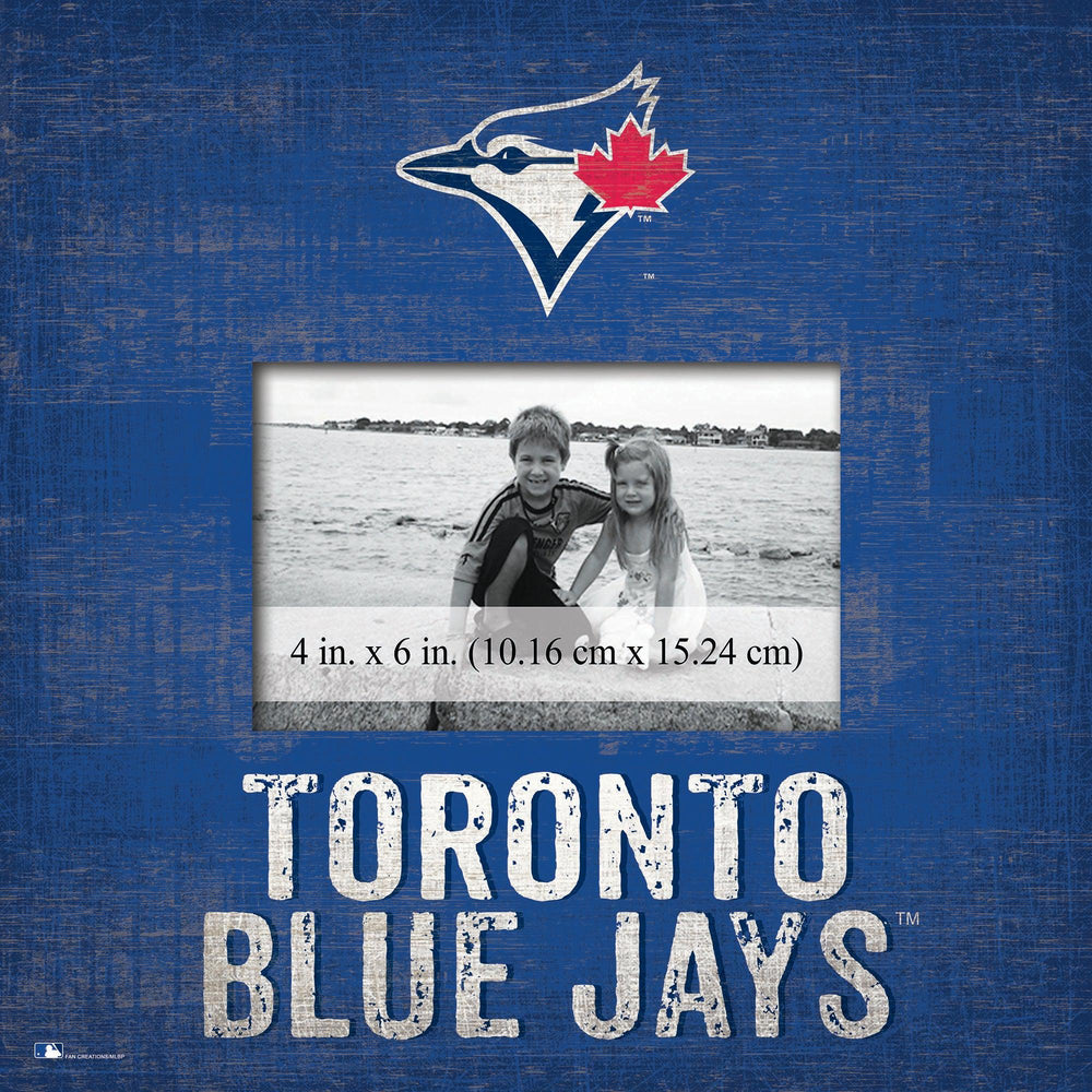 Toronto Blue Jays 0739-Team Name 10x10 Frame