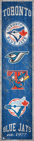 Toronto Blue Jays 0787-Heritage Banner 6x24