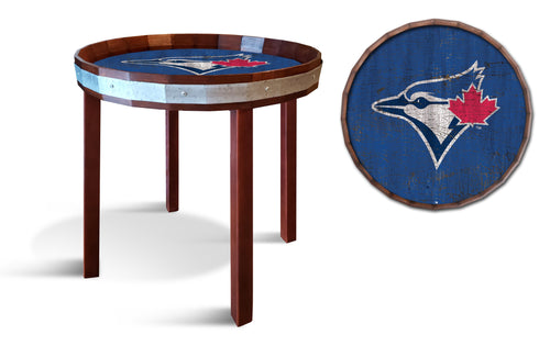 Toronto Blue Jays 1092-24" Barrel top end table