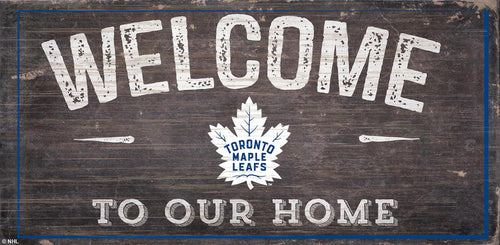 Toronto Maple Leafs 0654-Welcome 6x12