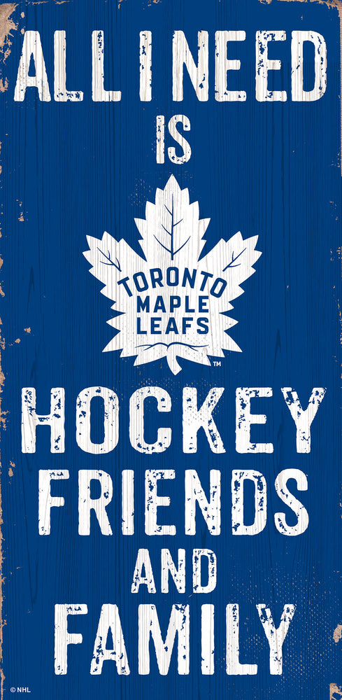 Toronto Maple Leafs 0738-Friends and Family 6x12