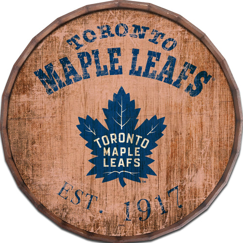 Toronto Maple Leafs 0938-Est date barrel top 16"