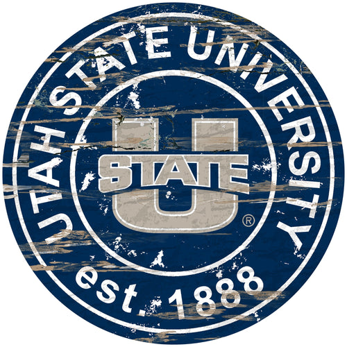 Utah State Aggies 0659-Established Date Round