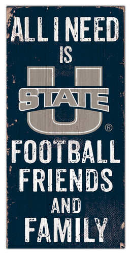 Utah State Aggies 0738-Friends and Family 6x12