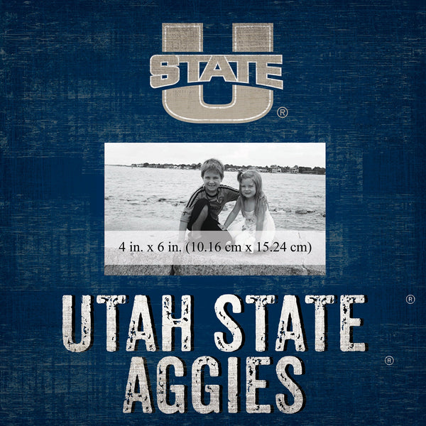 Utah State Aggies 0739-Team Name 10x10 Frame