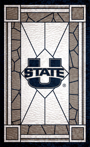 Utah State Aggies 1017-Stained Glass
