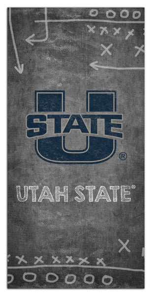 Utah State Aggies 1035-Chalk Playbook 6x12