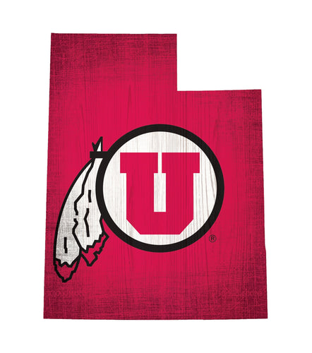 Utah Utes 0838-12in Team Color State