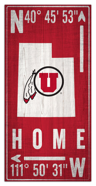 Utah Utes 1034-Coordinate 6x12