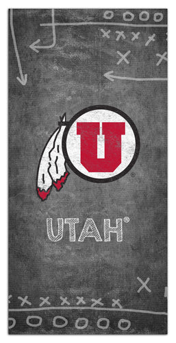 Utah Utes 1035-Chalk Playbook 6x12