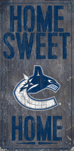 Vancouver Canucks 0653-Home Sweet Home 6x12