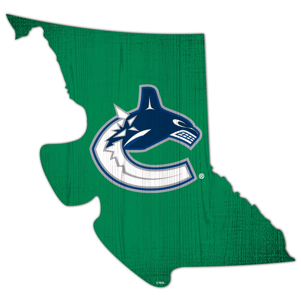 Vancouver Canucks 0838-12in Team Color State