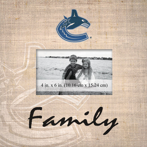 Vancouver Canucks 0943-Family Frame