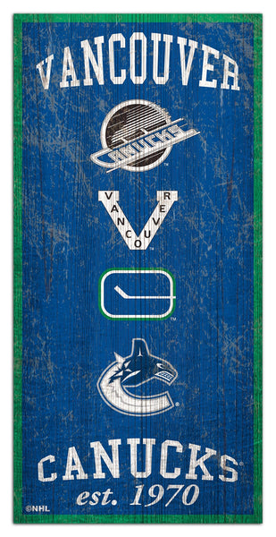 Vancouver Canucks 1011-Heritage 6x12