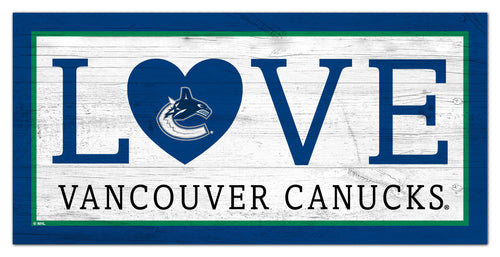 Vancouver Canucks 1066-Love 6x12