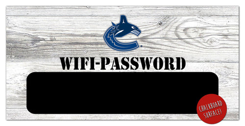 Vancouver Canucks 1073-Wifi Password 6x12