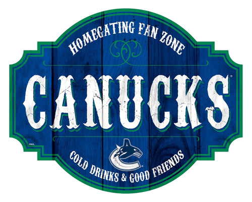Vancouver Canucks 2015-Homegating Tavern Sign - 12"