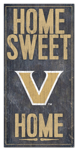 Vanderbilt Commodores 0653-Home Sweet Home 6x12