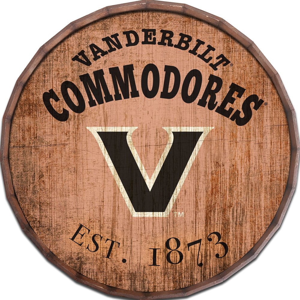 Vanderbilt Commodores 0938-Est date barrel top 16"