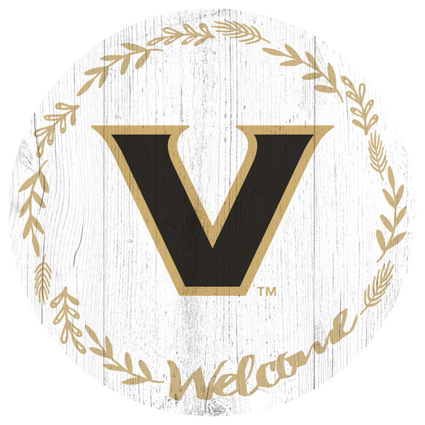 Vanderbilt Commodores 1019-Welcome 12in Circle