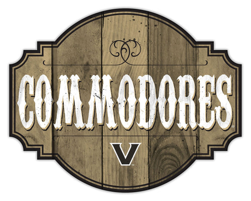 Vanderbilt Commodores 2015-Homegating Tavern Sign - 12"