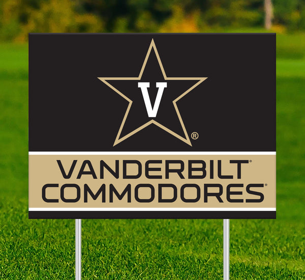 Vanderbilt Commodores 2032-18X24 Team Name Yard Sign