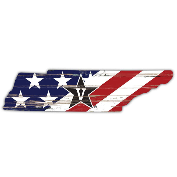 Vanderbilt Commodores 2043-12�? Patriotic State shape