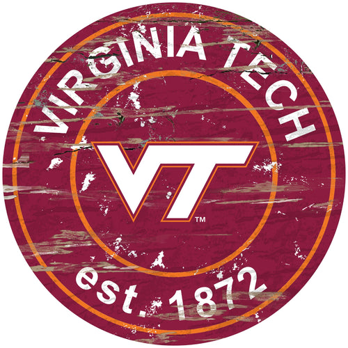 Virginia Tech Hokies 0659-Established Date Round
