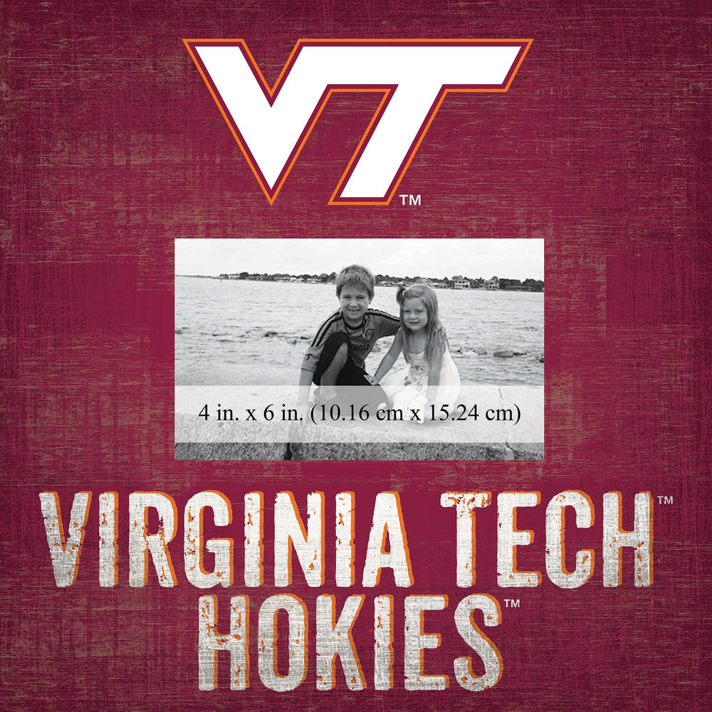 Virginia Tech Hokies 0739-Team Name 10x10 Frame