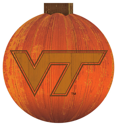 Virginia Tech Hokies 0924-Halloween Wall Art 12in