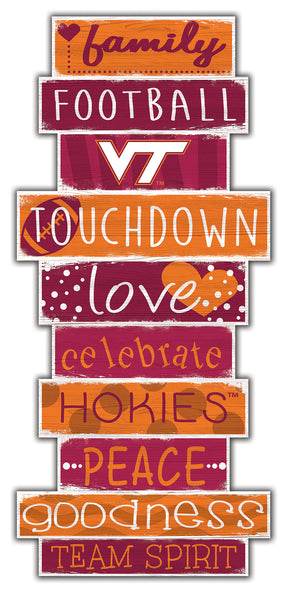 Virginia Tech Hokies 0928-Celebrations Stack 24in