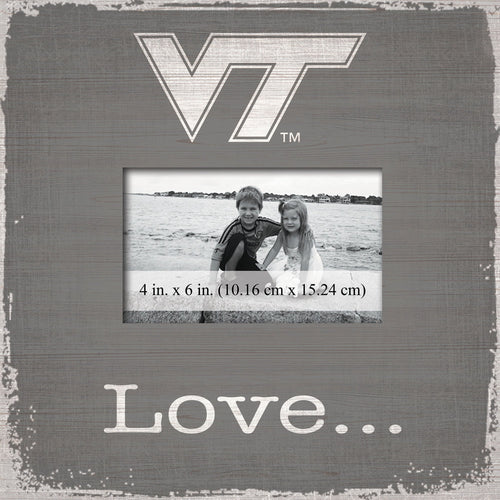 Virginia Tech Hokies 0942-Love Frame