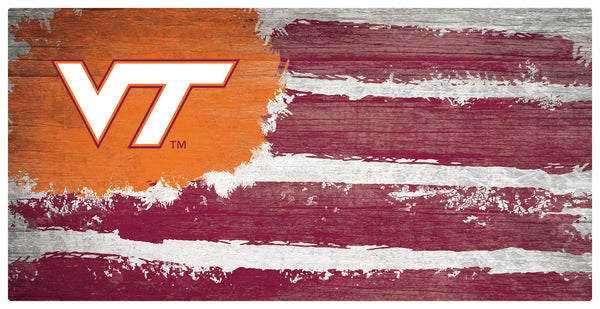 Virginia Tech Hokies 1007-Flag 6x12