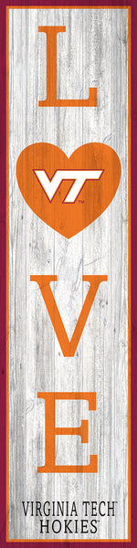 Virginia Tech Hokies 1026-Love Leaner 24"