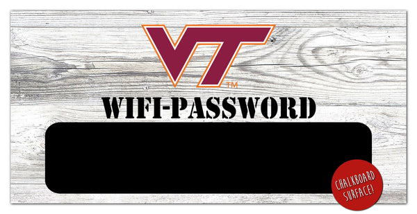 Virginia Tech Hokies 1073-Wifi Password 6x12