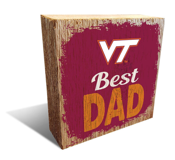 Virginia Tech Hokies 1080-Best dad block