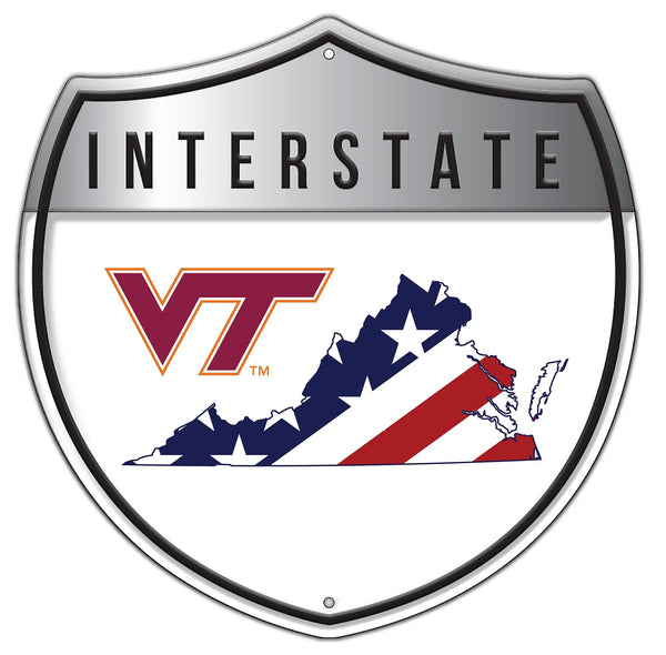 Virginia Tech Hokies 2006-Patriotic interstate sign
