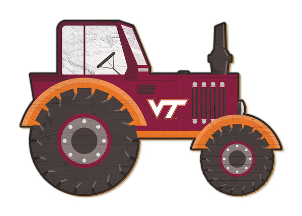 Virginia Tech Hokies 2007-12" Tractor Cutout