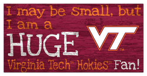 Virginia Tech Hokies 2028-6X12 Huge fan sign