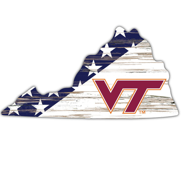 Virginia Tech Hokies 2043-12�? Patriotic State shape