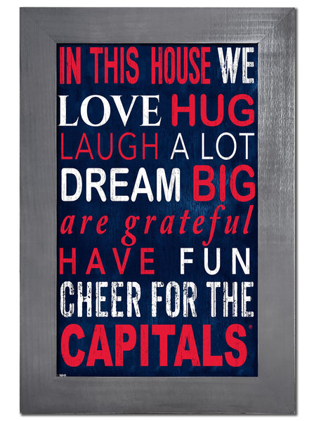 Washington Capitals 0725-Color In This House 11x19