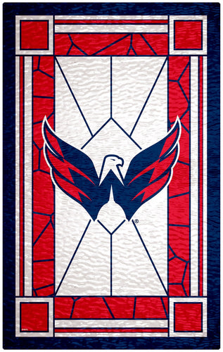 Washington Capitals 1017-Stained Glass