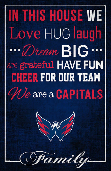 Washington Capitals 1039-In This House 17x26