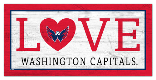 Washington Capitals 1066-Love 6x12