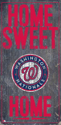 Washington Nationals 0653-Home Sweet Home 6x12