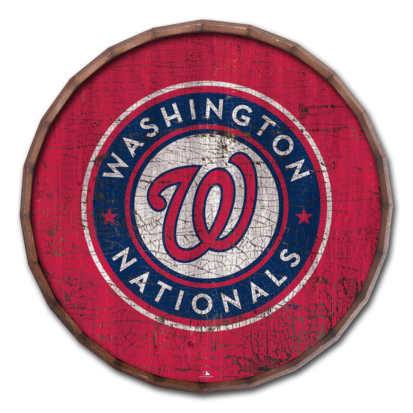 Washington Nationals 0939-Cracked Color Barrel Top 16"