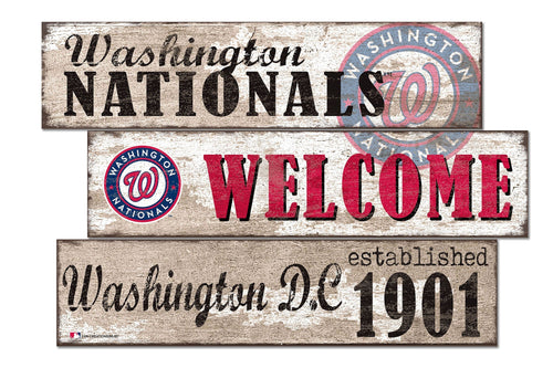 Washington Nationals 1027-Welcome 3 Plank