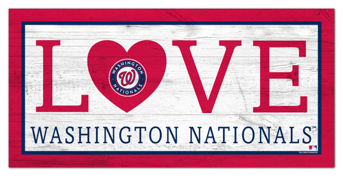 Washington Nationals 1066-Love 6x12